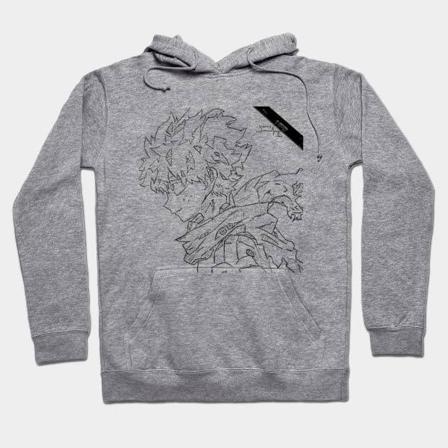 my hero academia Hoodie by  Faya